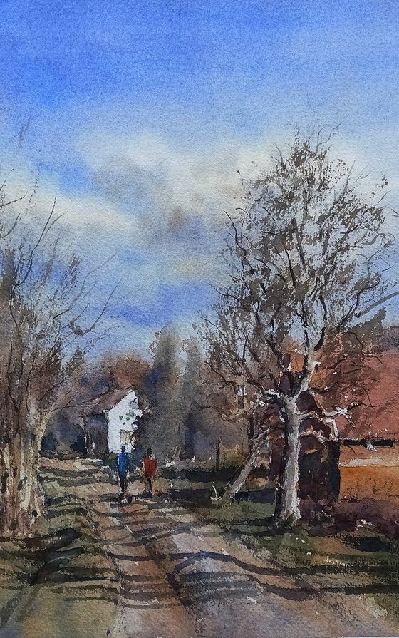 The road through Božići