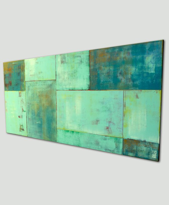 Turquoise Tiles Landscape