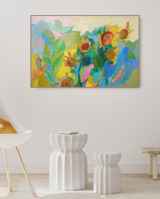 Sun flowers
