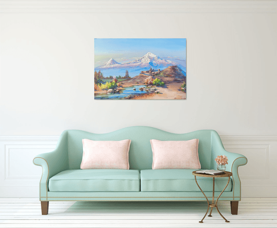 Spring Light at Khor Virap