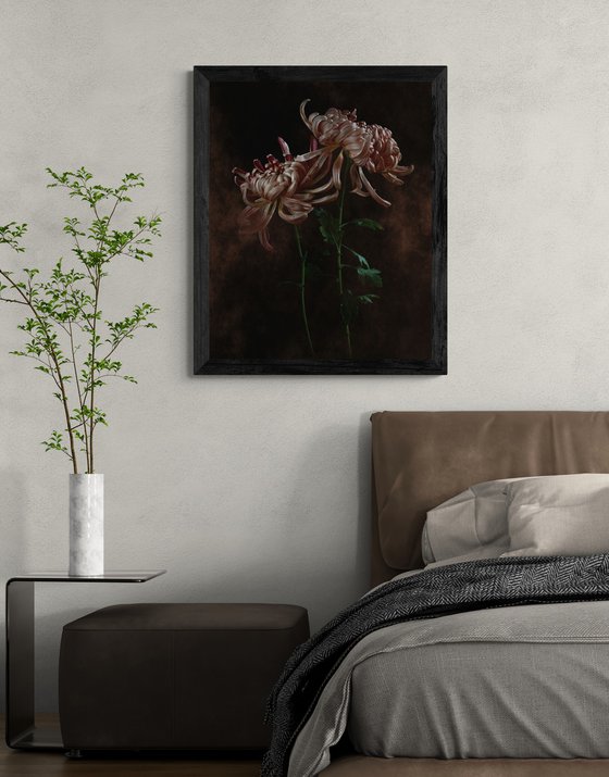 Vienna Copper Chrysanthemums