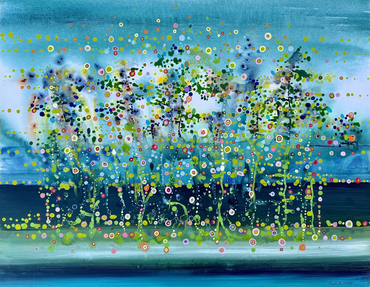 Of Flowers By Randi Antonsen, 35 X 28, Artwork For Sale On Artfinder