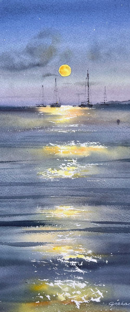 In the moonlight #6 by Eugenia Gorbacheva