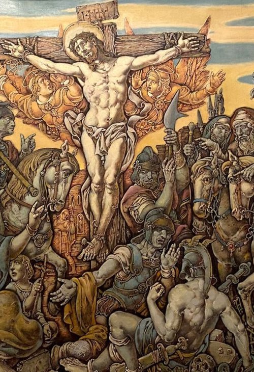 Passion of Christ. Calvary by Oleg and Alexander Litvinov