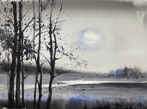 In the moonlight by Eugenia Gorbacheva