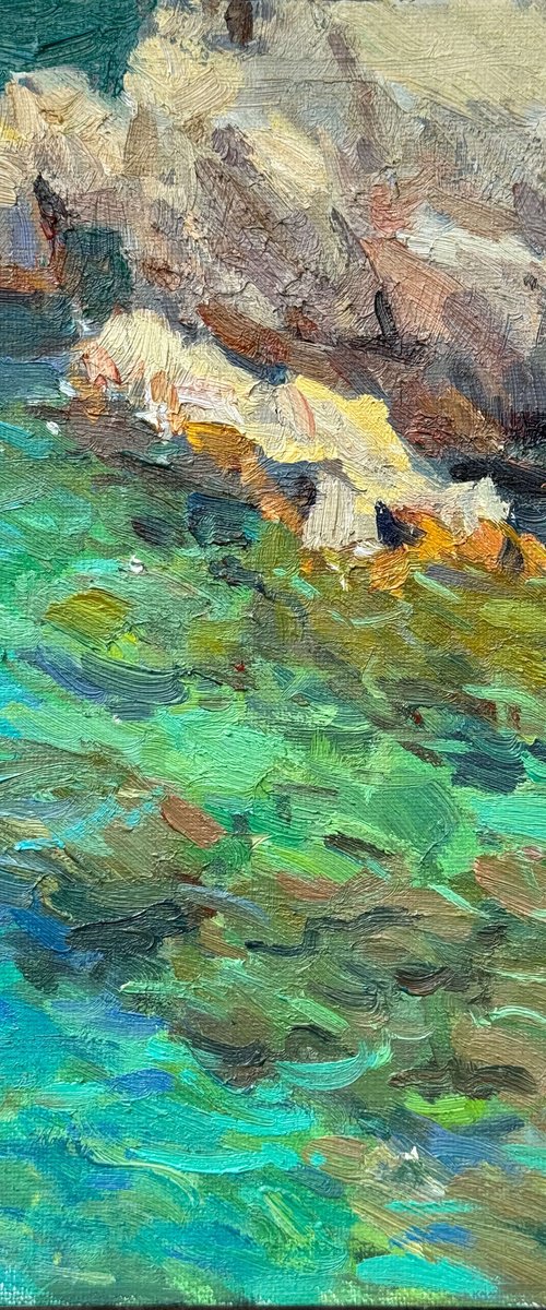 Turquoise Edge by Nataliia Nosyk
