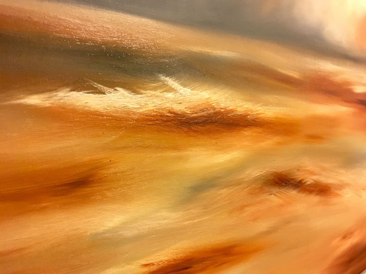 "Burning sky" by Rebecca  Mclean