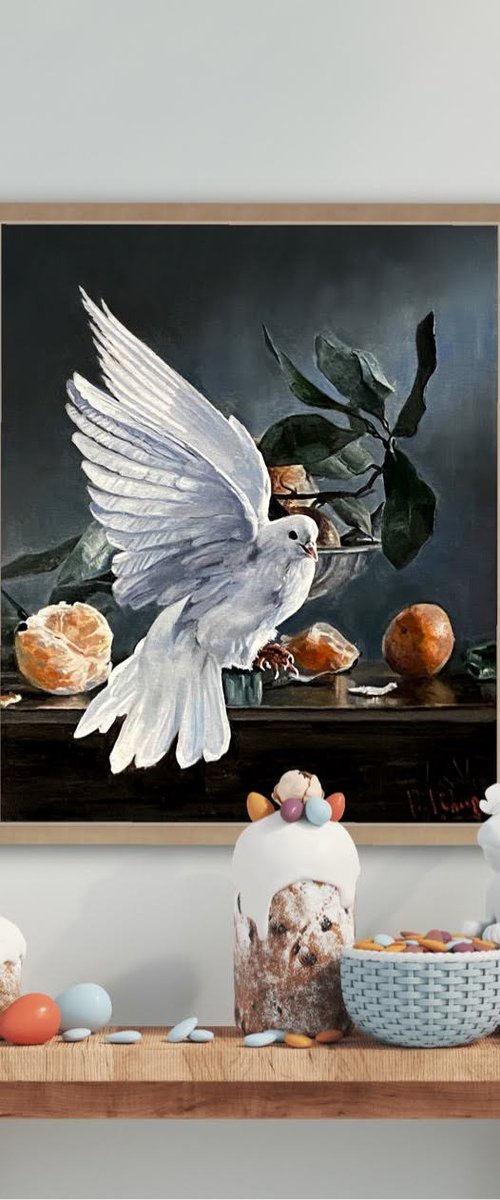 Pigeon and Still Life No.02 by Paul Cheng