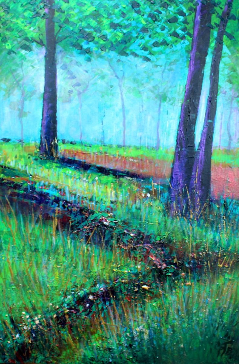  West Dean Morning Ii By Paul J Best, 20 X 30, Artwork For Sale On Artfinder