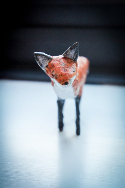 Fox Sculpture by Victoria Lucy Williams