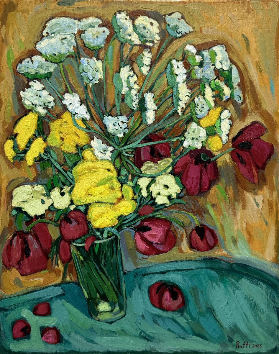 - Wildflowers - ? By Raffi Ghazaryan, 16 X 20, Artwork For Sale On Artfinder
