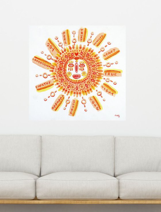 SUN LOVE 100x110cm