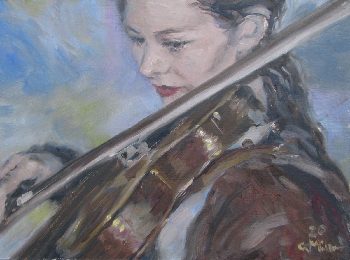 Violinist#2 by Gerry Miller