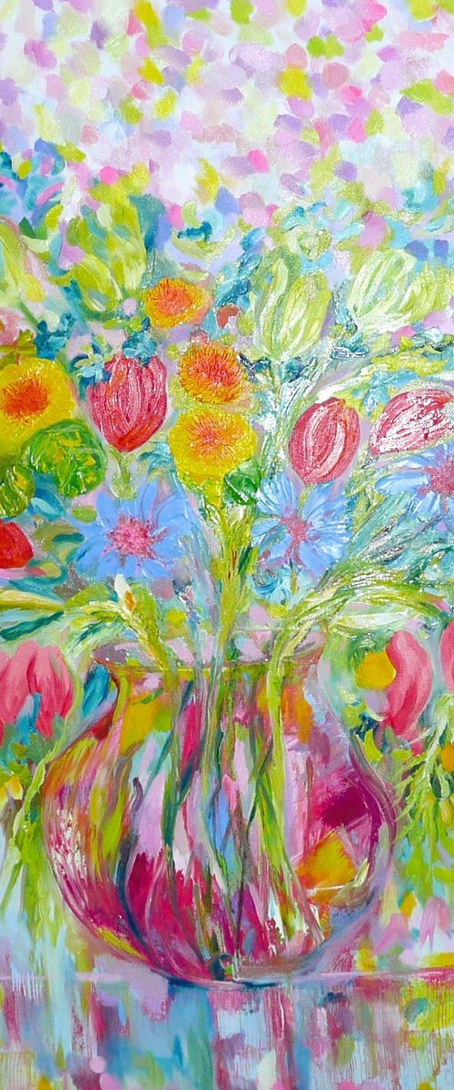 The Tulip Bouquet by Lesley Blackburn