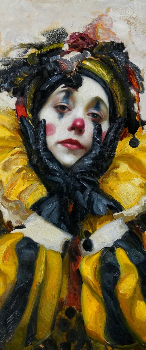 "Tired Jester" by Nihad Aghazada
