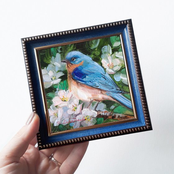 Bluebird painting