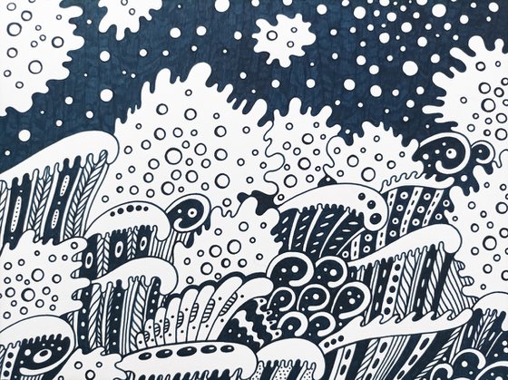 Surreal Pattern n.36 - Sea Waves