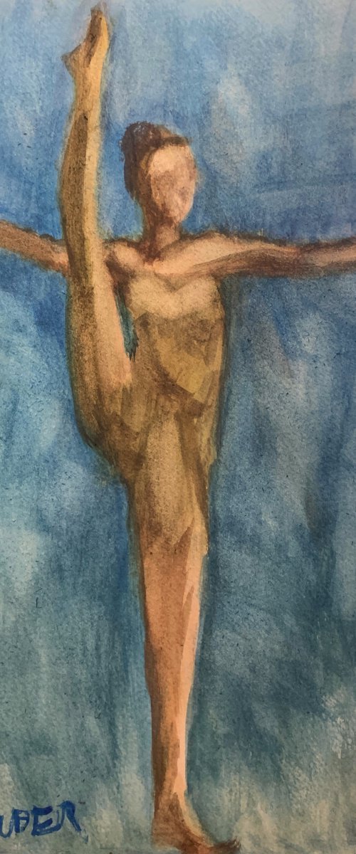 Ballet On A Beach by Ryan  Louder