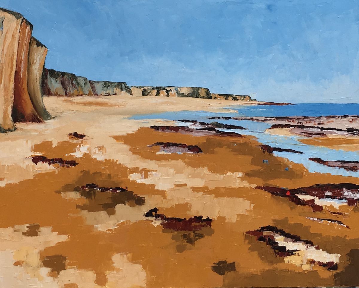 Botany Bay - Towards Margate By Ann Palmer, 32 X 26, Artwork For Sale On Artfinder