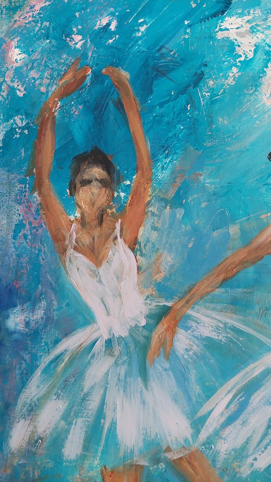 Dance in blue