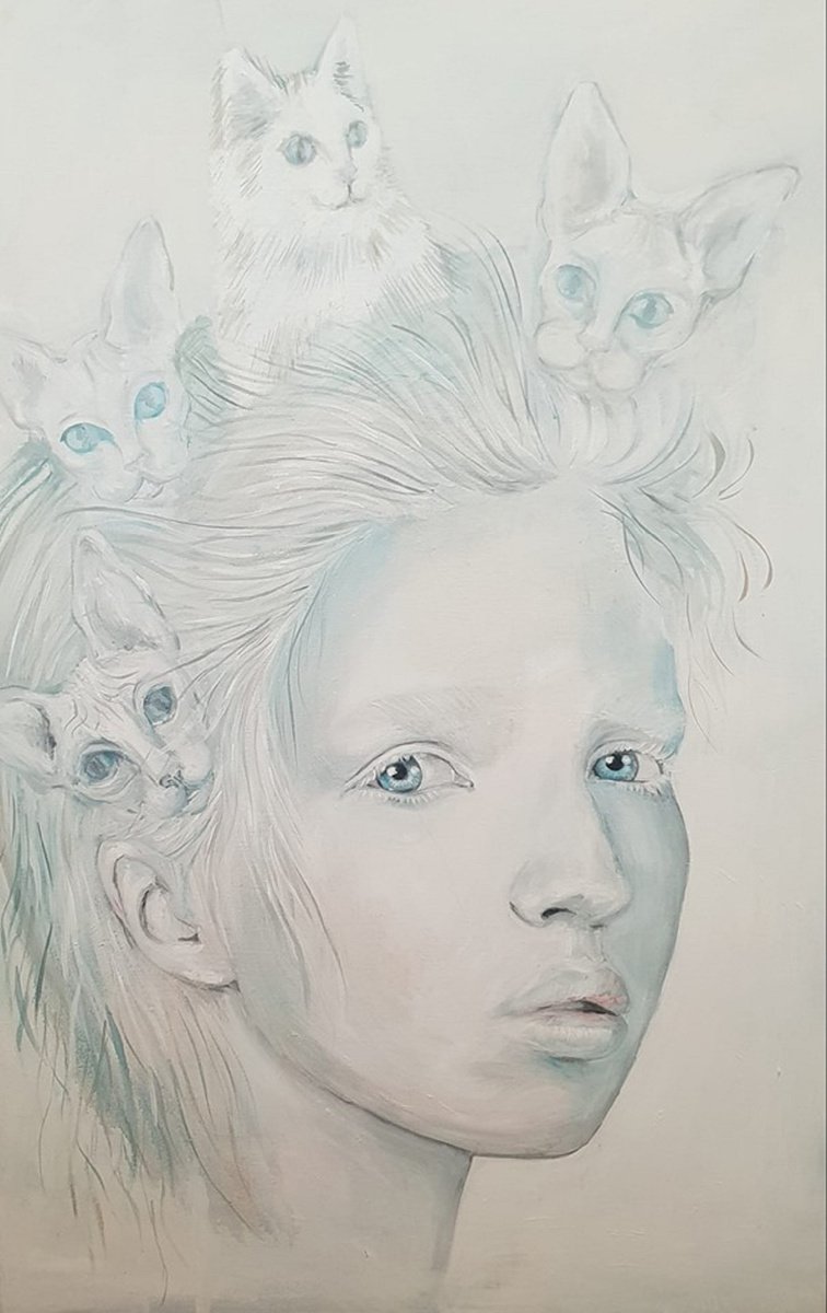Albino Girl by Angelika Moroz
