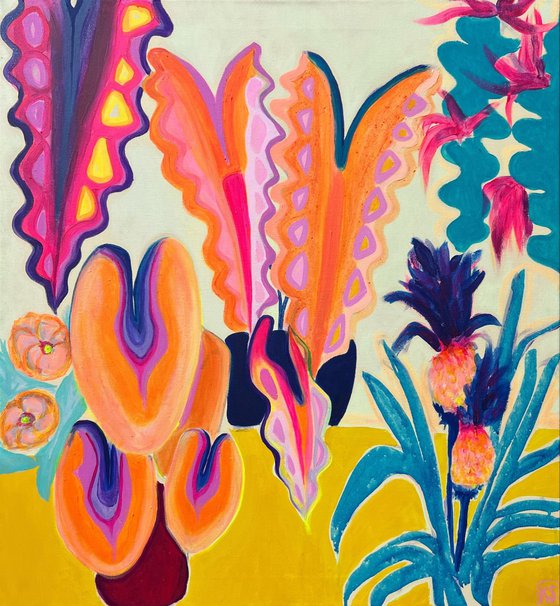 ‘Dopamine Dancing in Flower Pots’