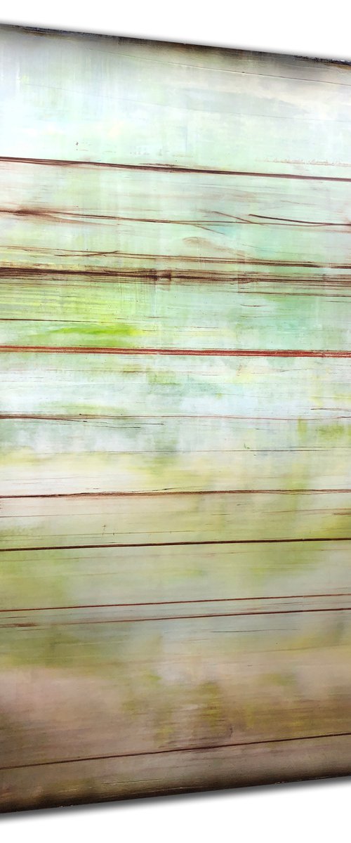 Slices Of Key Lime (36x48in) by Robert  Tillberg