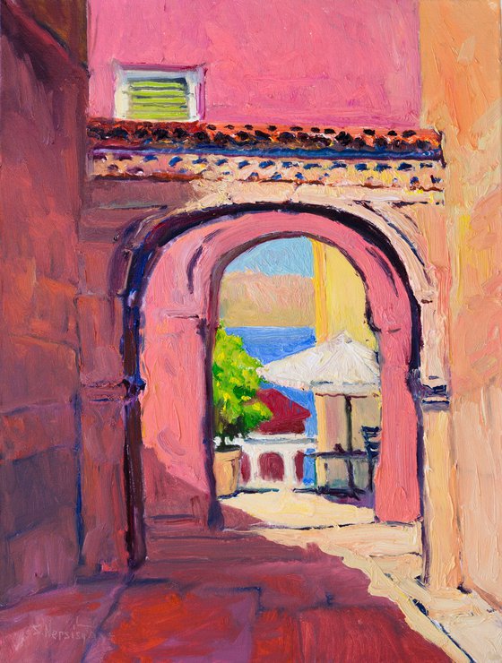 Through the Archway, Sicily