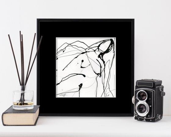 Doodle Nude 14 - Minimalistic Abstract Nude Art by Kathy Morton Stanion