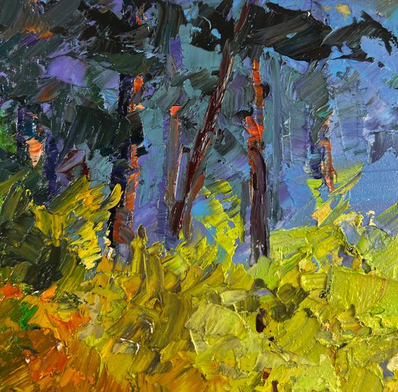 Warm Light Spreading Around