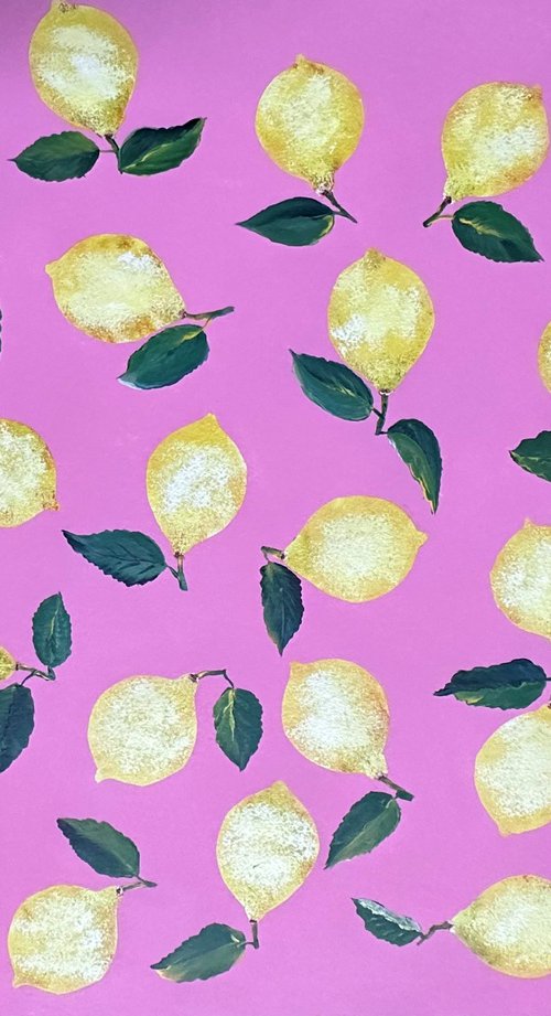 Tender lemons by Lena Smirnova
