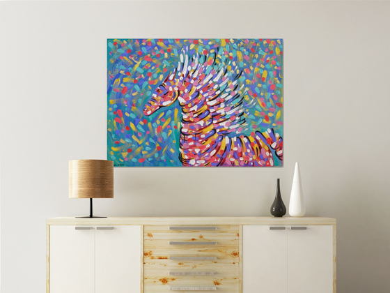 Expressive Abstract Horse 1