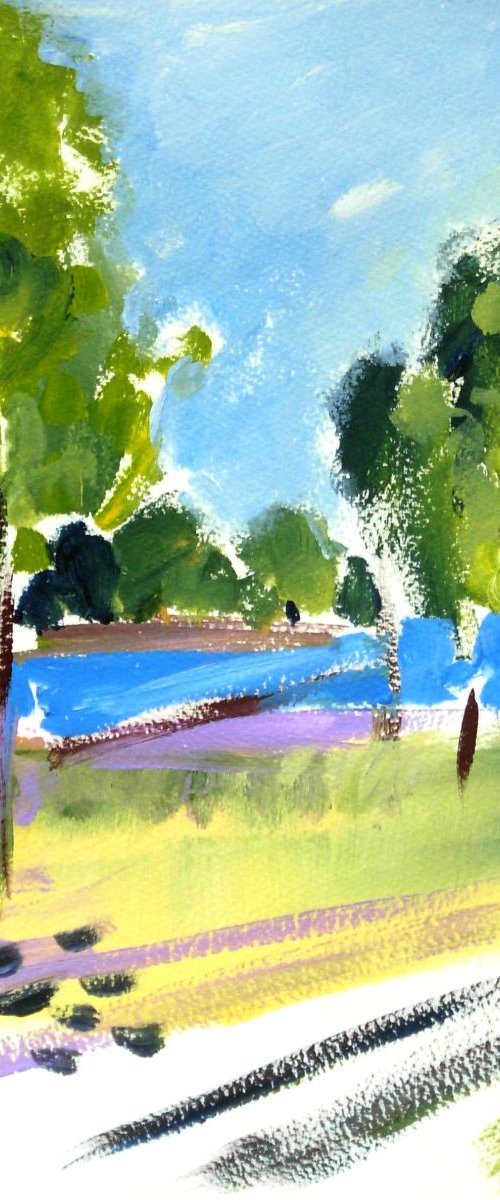 St James Park, London 2 by Jan Rippingham