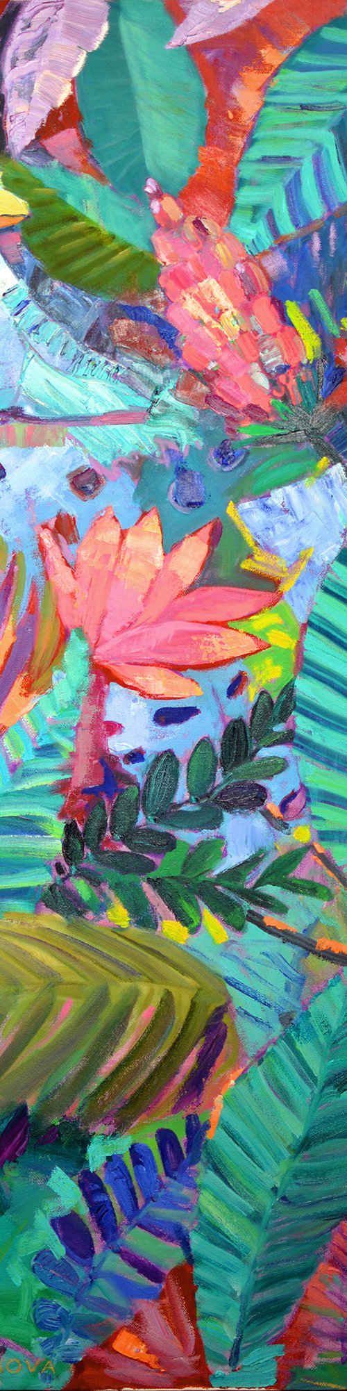 Tropical garden by Anastasia Mazur-Skrobova