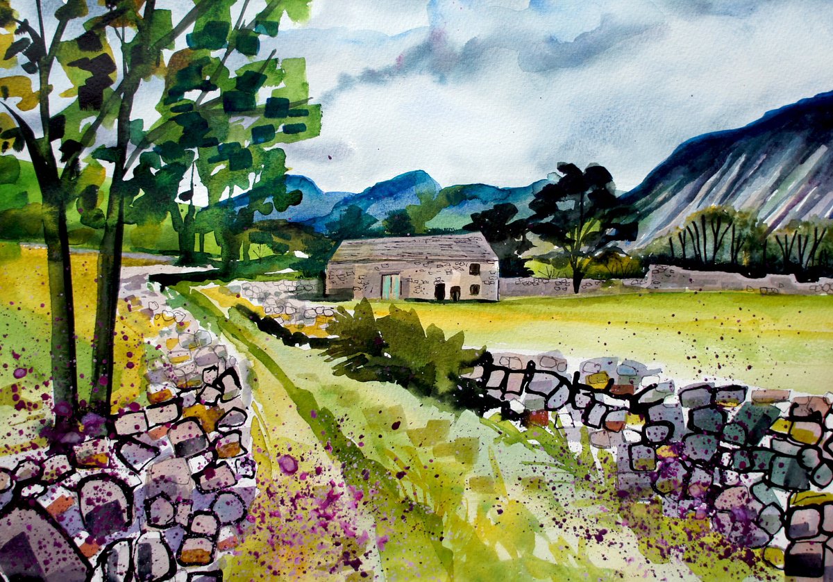 Buckbarrow Barn by Julia Rigby