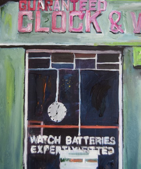 Edinburgh; Old Watch Shop