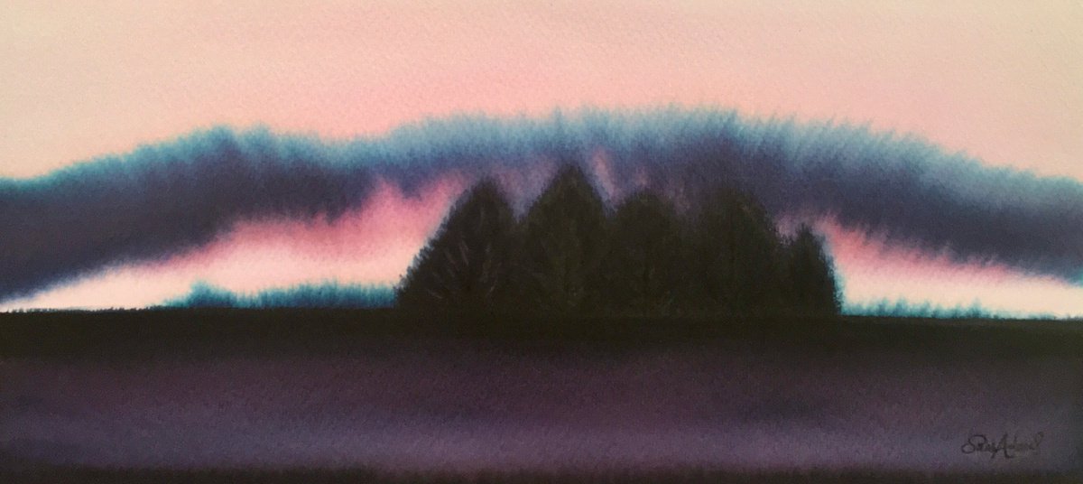 Pine island by Samantha Adams professional watercolorist