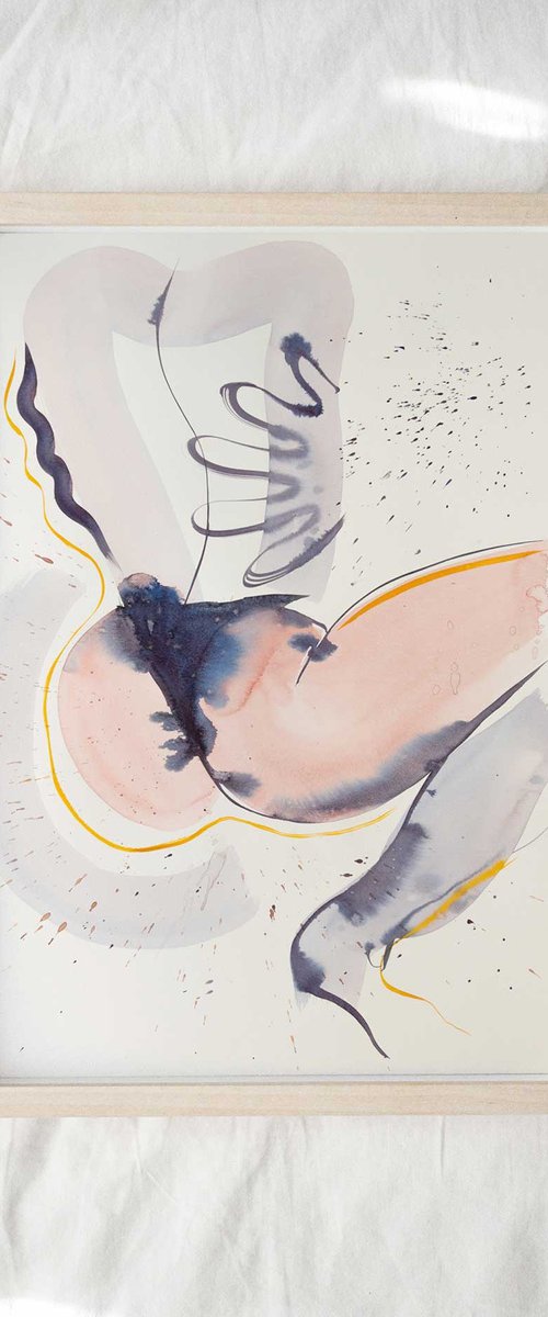 'Self Love II', nude study by Eve Devore