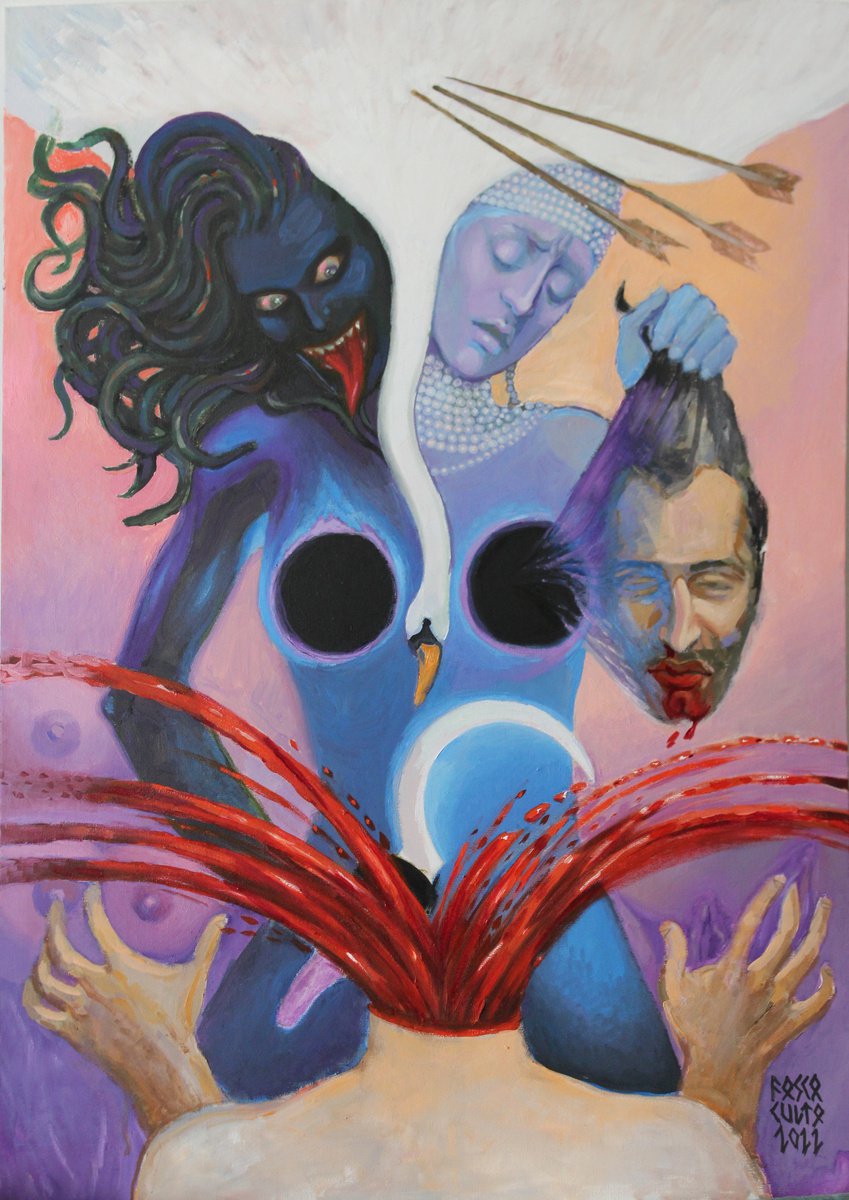 Oil Painting , Negramara By Fosco Culto, 20 X 28, Artwork For Sale On Artfinder