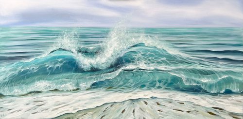 Rolling waves by Valeria Ocean