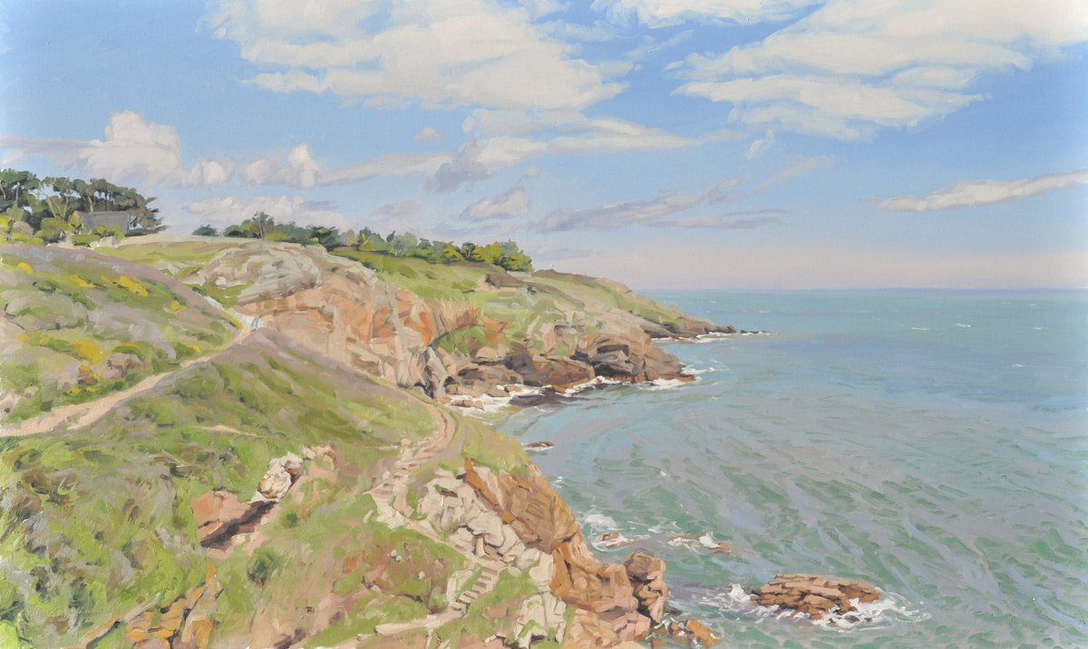 Rhuys peninsula, summer afternoon by ANNE BAUDEQUIN