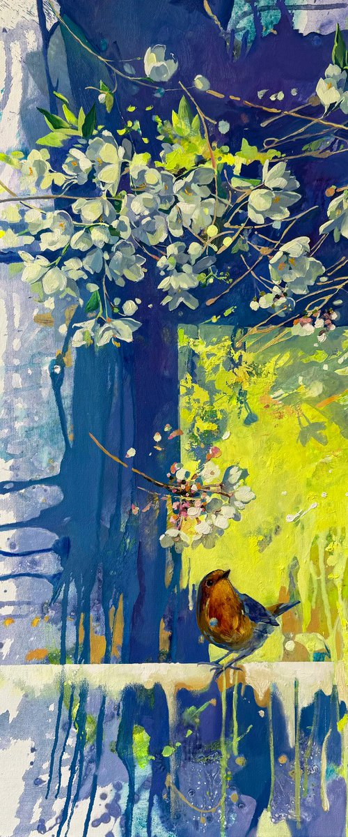 Spring Again. Blossom by Natalia Yampolskaia