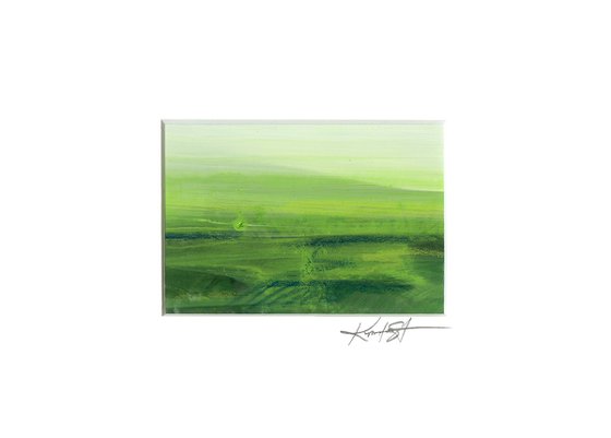 Journey 01 - Landscape painting by Kathy Morton Stanion