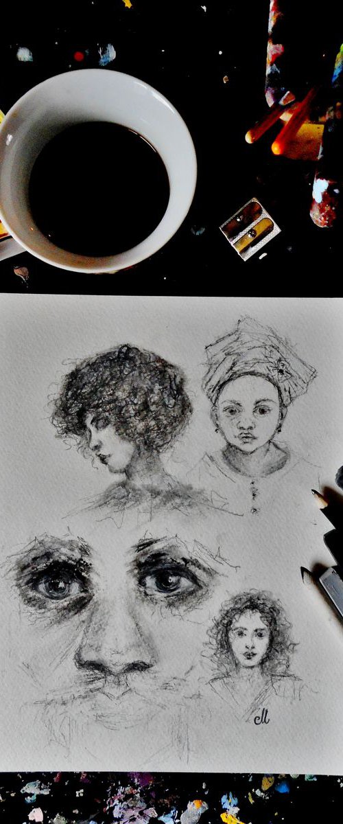 Sketches of the day.. by Cristina Mihailescu