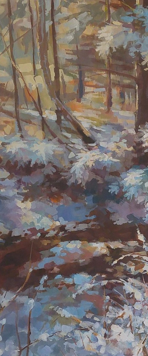 February sun  (16x20x1.7") by Alexander Koltakov