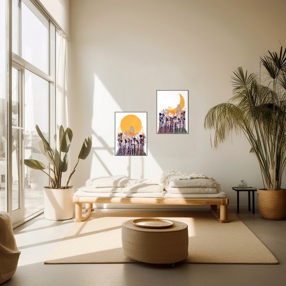 Day and Night, print set