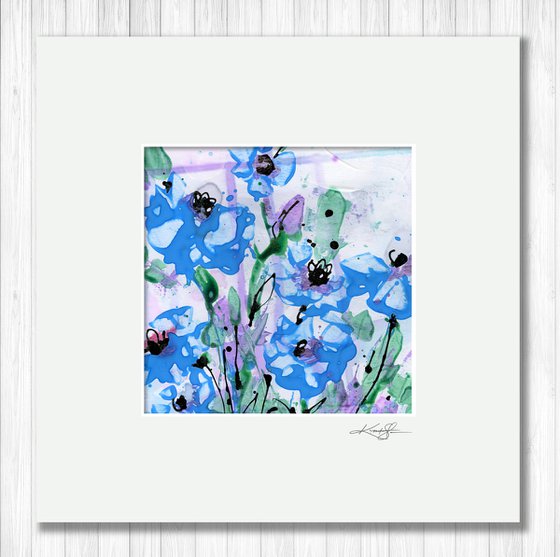Flowers 4 - Floral Painting by Kathy Morton Stanion