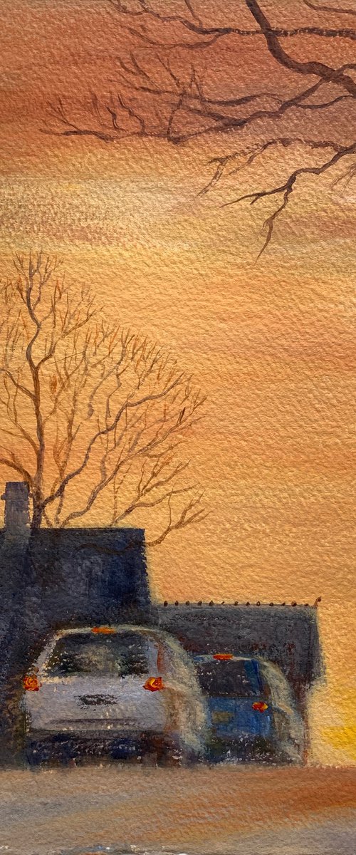 On the way home II by Shelly Du