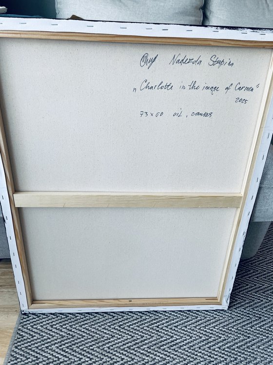 Charlotte in the image of Carmen