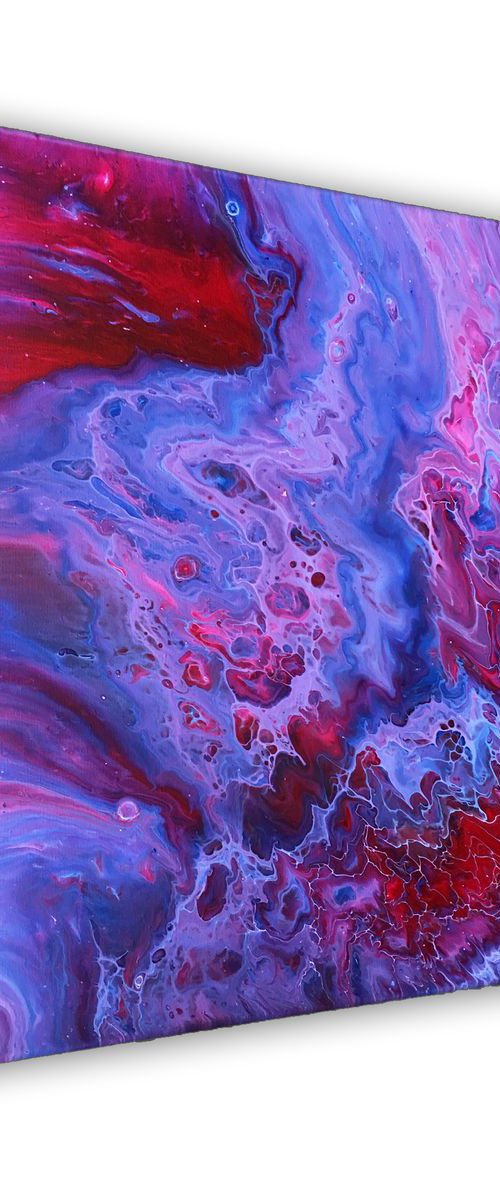 "Eye Of The Storm" - Original Abstract PMS Acrylic Painting - 16 x 20 inches by Preston M. Smith (PMS)